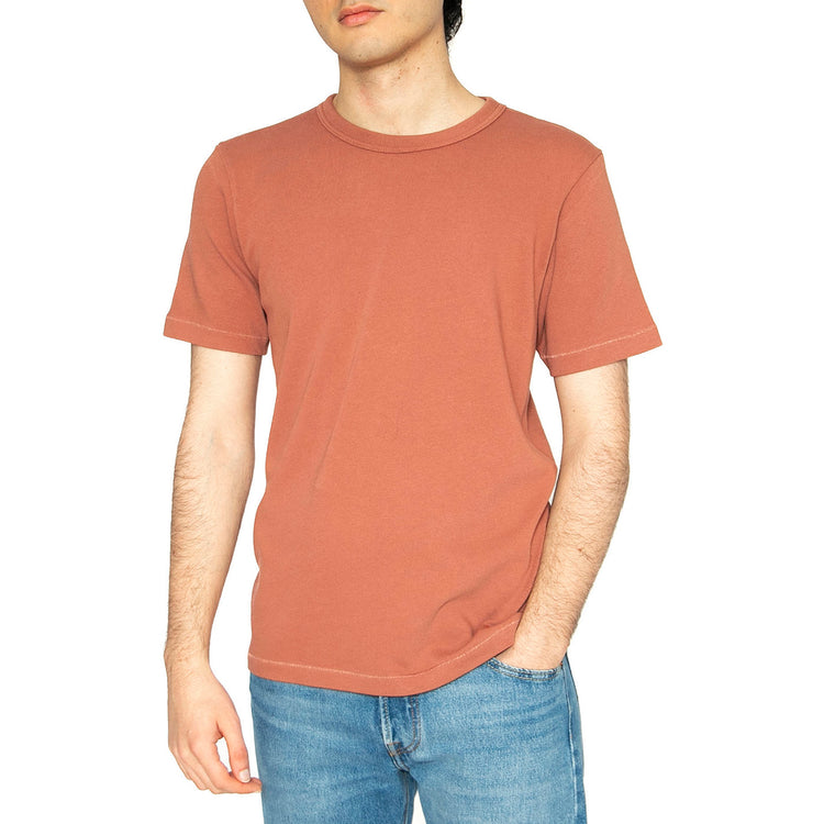 101 Core Tee Redwood - Maglietta Girocollo Uomo Rossa 112363863 . LEE 