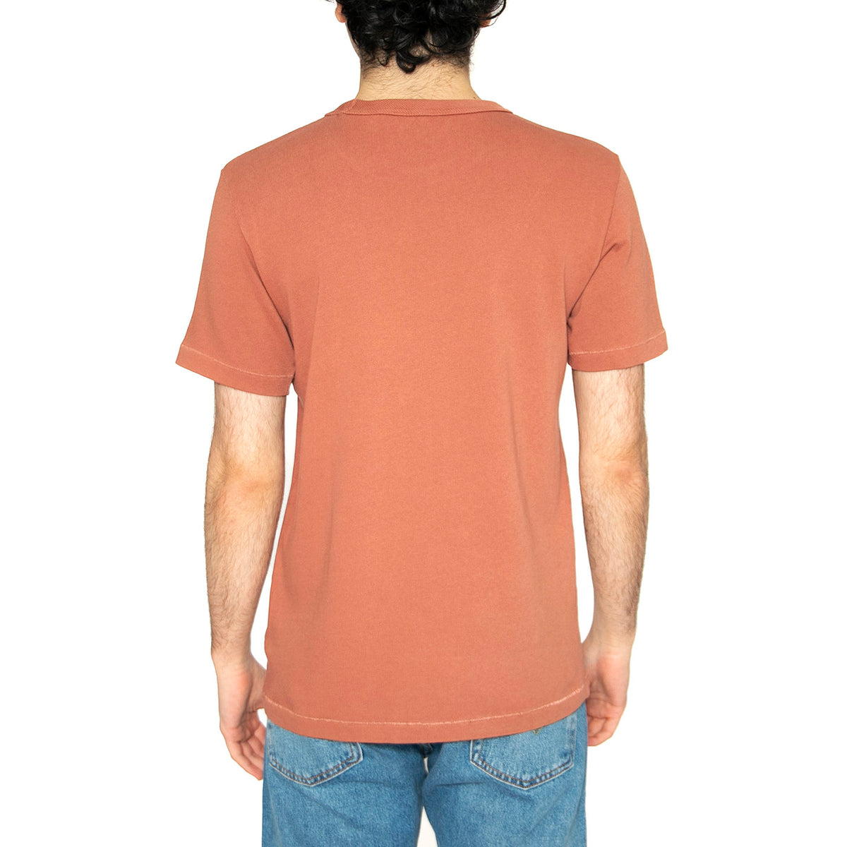 101 Core Tee Redwood - Maglietta Girocollo Uomo Rossa 112363863 . LEE 