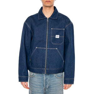 91W Workwear Jacket Rinse - Giacca Denim Jeans Uomo Blu 112363870 . LEE 