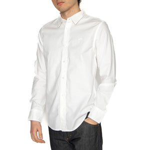 Patch Shirt Bright White - Camicia Uomo Bianca 112363908 . LEE 