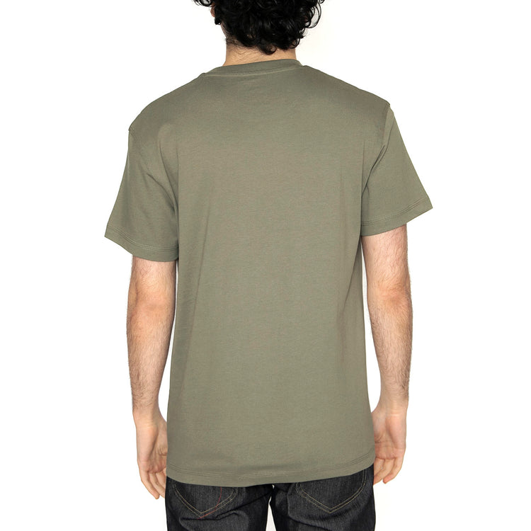WW Tee Mercantile Green - Maglietta Girocollo Uomo Verde 112364585 . LEE 