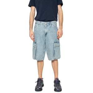 478 Baggy Cargo Shorts My Pocket Full Blue - Bermuda Uomo Blu 001GU-0004 . LEVIS 