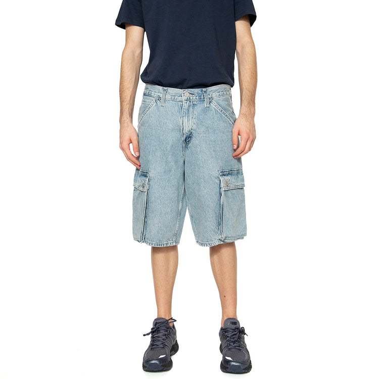 478 Baggy Cargo Shorts My Pocket Full Blue - Bermuda Uomo Blu 001GU-0004 . LEVIS 