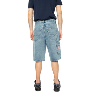 586 Loose Carpenter Shorts Put In Work Blue - Bermuda Uomo Blu 001K8-0000 . LEVIS 