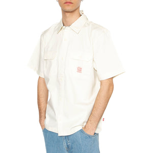 SS Dalton Worker WW Egret - Camicia Maniche Corte Uomo Bianca 001TA-0002 . LEVIS 