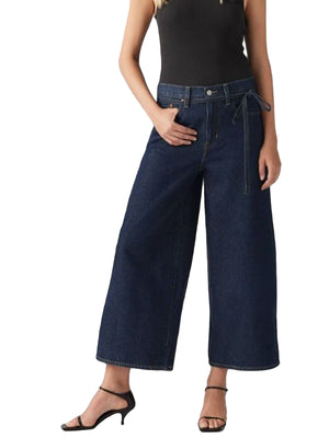 XL CULOTTE SHADED VIEW BLUE - Jeans Culotte Donna Blu 001V1-0004 . LEVIS 