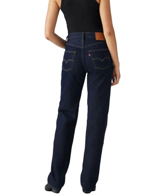 501 '90S WESTERN DEEP BREATH - Jeans Donna Blu Scuro 001V3-0000 . LEVIS 