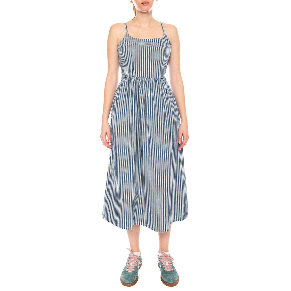 Levi's Abito Blu Alessia -- Abito Donna Blu 001WB-0001 . LEVIS 