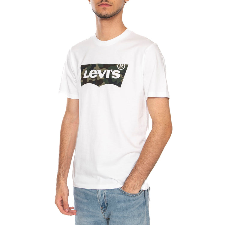 T-shirt Levi's Classic Logo White - Maglietta Girocollo Uomo Bianca 22489-0163 . LEVIS 