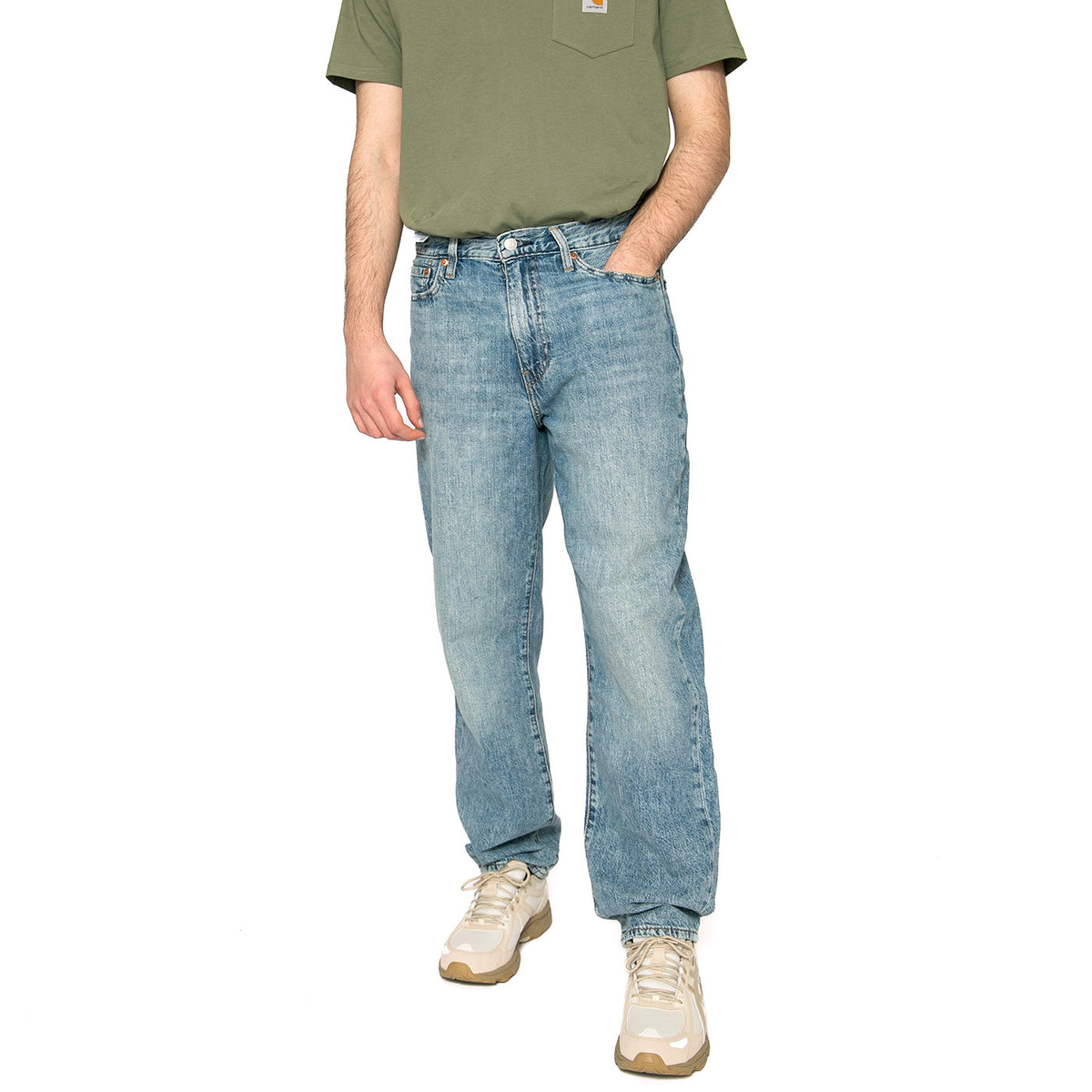 586 Loose Straight At The Laundromat LT - Pantaloni Denim Jeans Uomo Blu 29037-0085 . LEVIS 