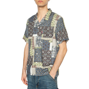 The Sunset Camp Shirt Tamrin Patchwork V - Camicia Maniche Corte Uomo Multicolore 72625-0110 . LEVIS 