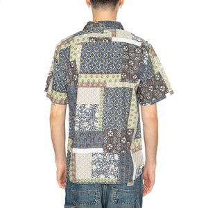 The Sunset Camp Shirt Tamrin Patchwork V - Camicia Maniche Corte Uomo Multicolore 72625-0110 . LEVIS 