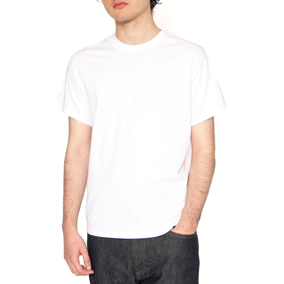 The Essential Tee Bright White Jersey - Maglietta Girocollo Uomo Bianca A3328-0031 . LEVIS 