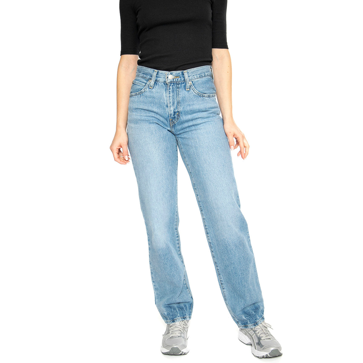 94 Baggy Med Indigo Worn In - Pantaloni Denim Jeans Donna Blu A3510-0035 . LEVIS 