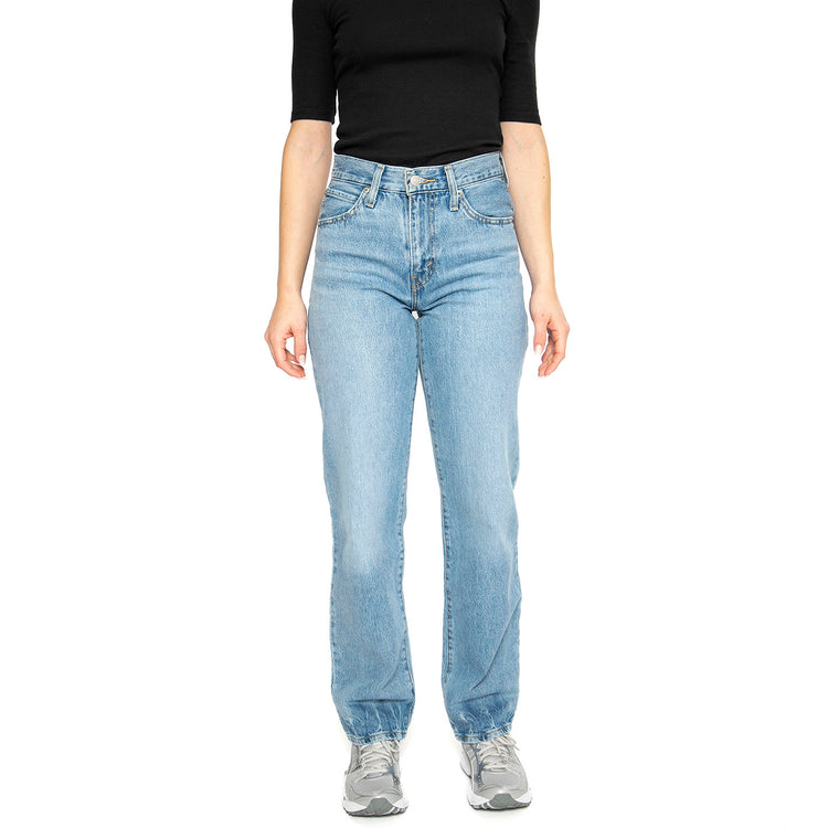 94 Baggy Med Indigo Worn In - Pantaloni Denim Jeans Donna Blu A3510-0035 . LEVIS 