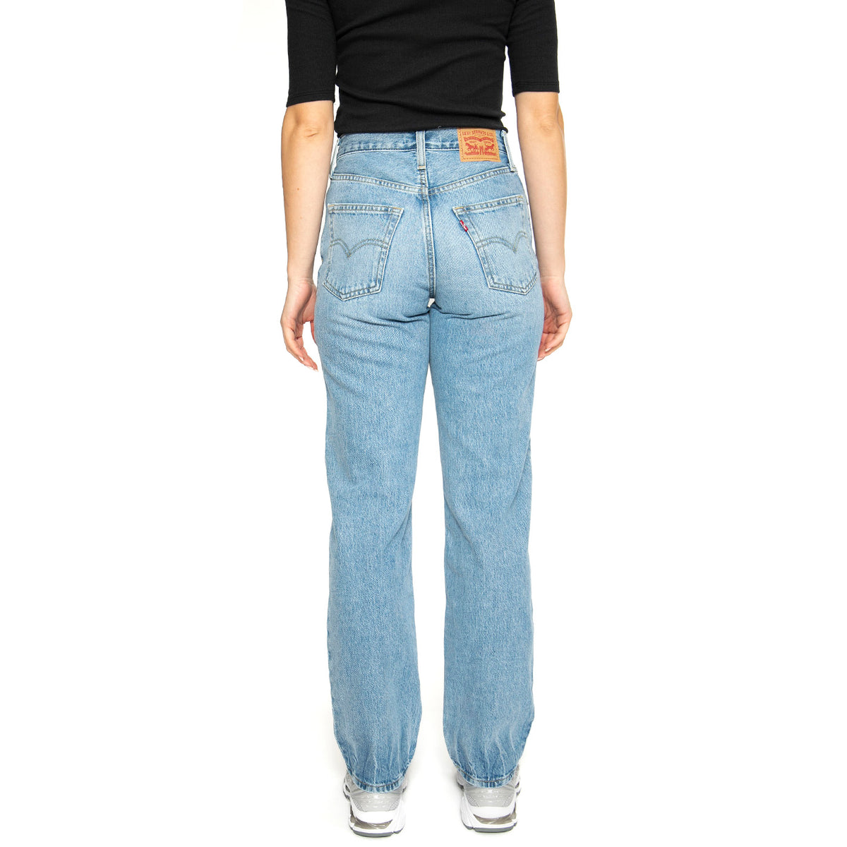 94 Baggy Med Indigo Worn In - Pantaloni Denim Jeans Donna Blu A3510-0035 . LEVIS 