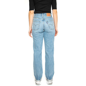 94 Baggy Med Indigo Worn In - Pantaloni Denim Jeans Donna Blu A3510-0035 . LEVIS 