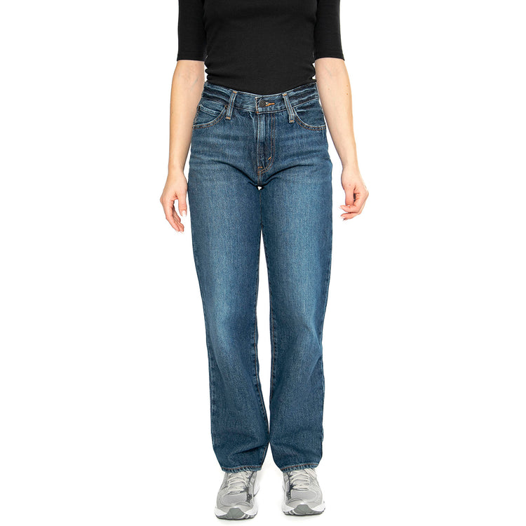 94 Baggy Dark Indigo Worn In - Pantaloni Denim Jeans Donna Blu A3510-0036 . LEVIS 