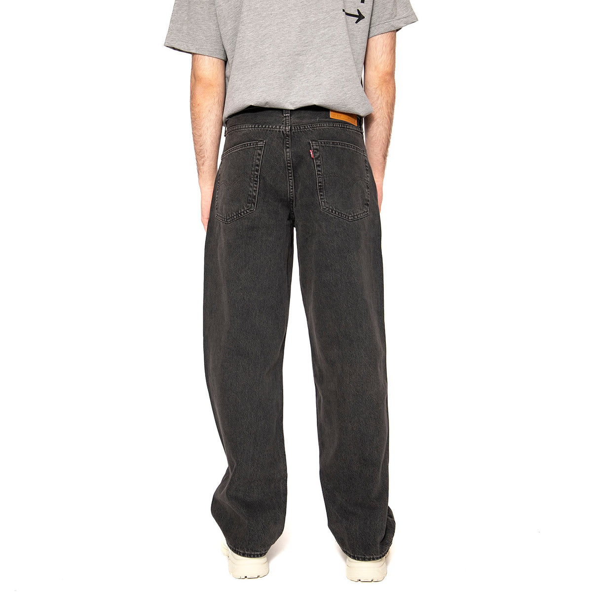 578 Baggy 8am in Cahrlotte - Pantaloni Denim Jeans Uomo Neri A4750-0020 . LEVIS 