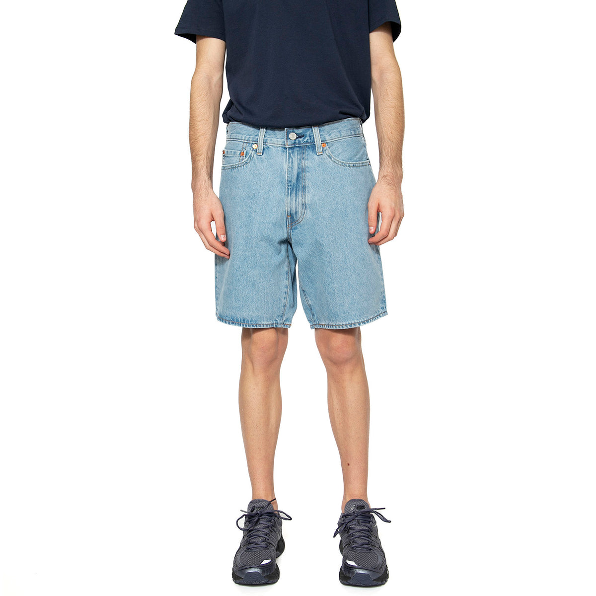 468 Loose Shorts Light Job Blue - Bermuda Uomo Blu A8461-0015 . LEVIS 