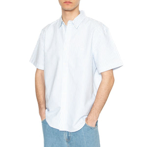 SS Authetic Button Down Waylon Striper D - Camicia Maniche Corte Uomo Multicolore A9161-0015 . LEVIS 