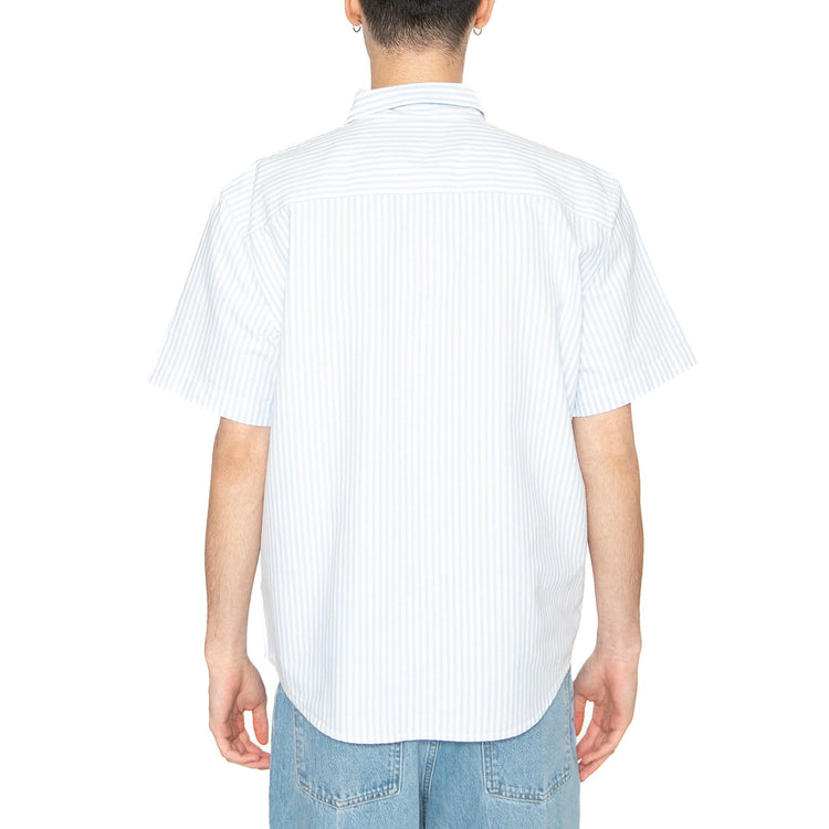 SS Authetic Button Down Waylon Striper D - Camicia Maniche Corte Uomo Multicolore A9161-0015 . LEVIS 