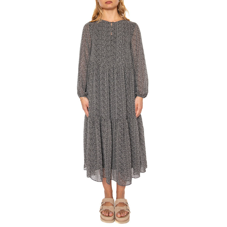 Cielo Georgette Dress Neutrals - Abito Donna Multicolore A9303-0000 . LEVIS 