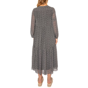 Cielo Georgette Dress Neutrals - Abito Donna Multicolore A9303-0000 . LEVIS 