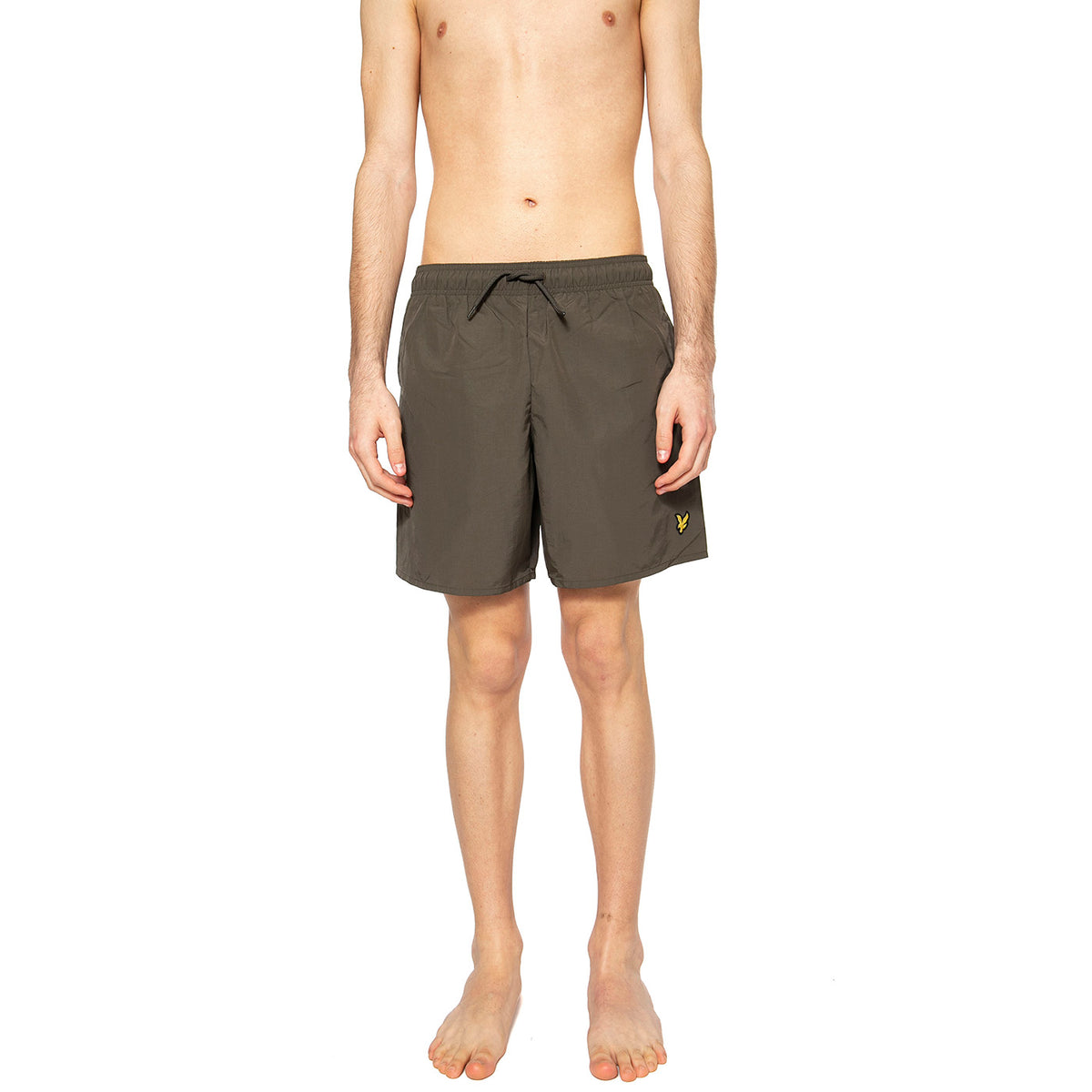 Plain Swim Short Olive - Costume da Bagno Uomo Verde SH1204VB-W485 . LYLE & SCOTT 