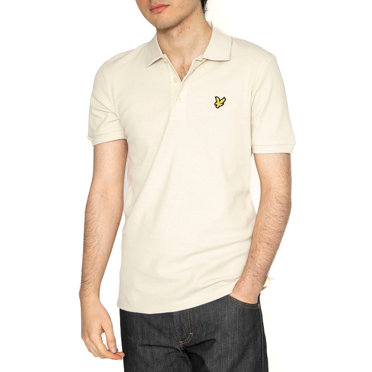 Milano Polo Shirt Cove - Polo Uomo Beige SP2003V-W870 . LYLE & SCOTT 