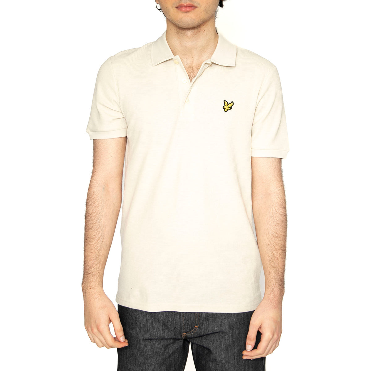 Milano Polo Shirt Cove - Polo Uomo Beige SP2003V-W870 . LYLE & SCOTT 
