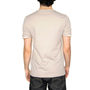 Half Tipped T-Shirt Pale Grey - Maglietta Girocollo Uomo Grigia TS2210V-X623 . LYLE & SCOTT 
