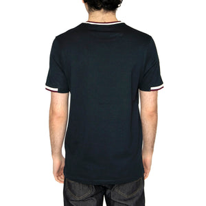 Half Tipped T-Shirt Dark Navy - Maglietta Girocollo Uomo Blu TS2210V-Z271 . LYLE & SCOTT 