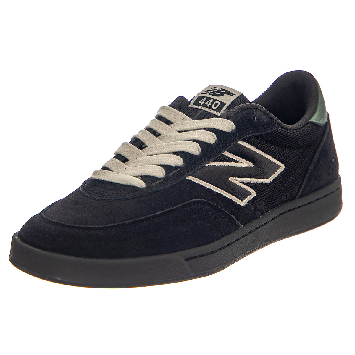 Numeric Skateboarding Black Leather/Textile - Scarpe Profilo Basso Uomo Nere NM440BG2 . NEW BALANCE 