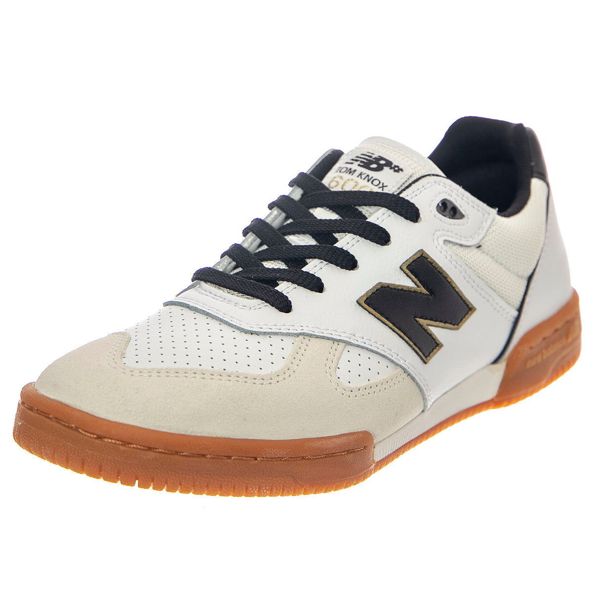 Numeric Skateboarding White Leather/Textile - Scarpe Profilo Basso Uomo Bianche NM600WTA . NEW BALANCE 