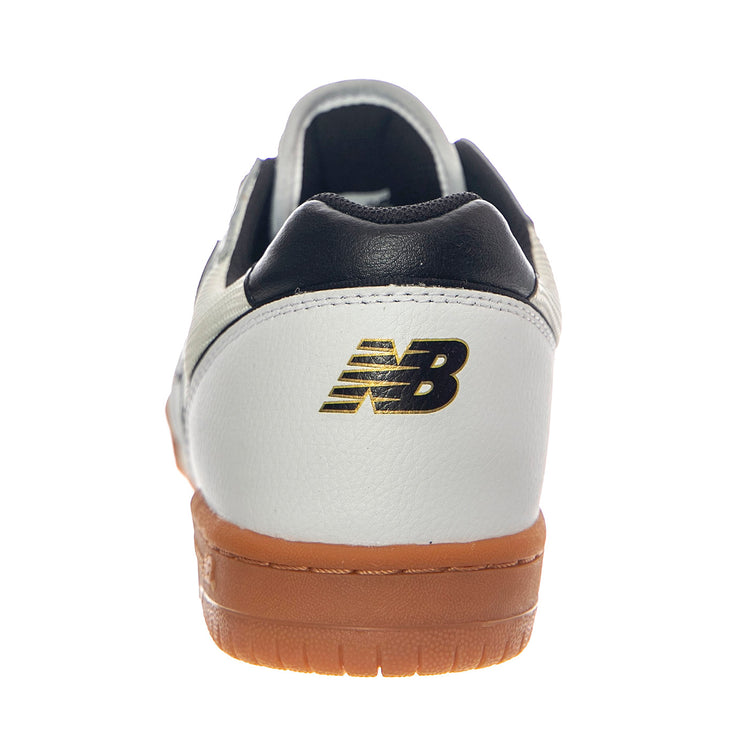 Numeric Skateboarding White Leather/Textile - Scarpe Profilo Basso Uomo Bianche NM600WTA . NEW BALANCE 