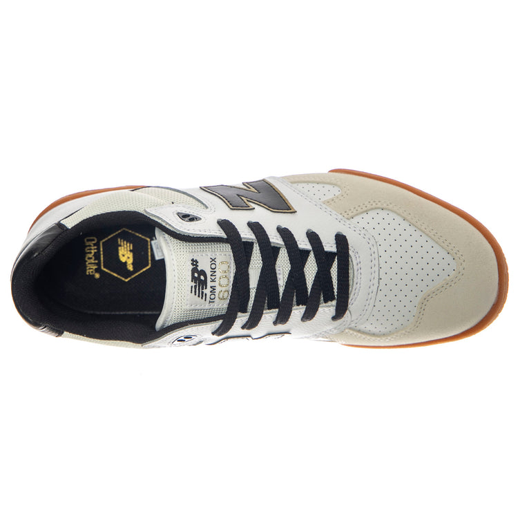 Numeric Skateboarding White Leather/Textile - Scarpe Profilo Basso Uomo Bianche NM600WTA . NEW BALANCE 