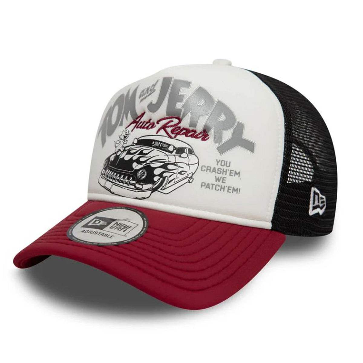 Tom & Jerry Trucker Tom & Jerry Chj - Cappellino con Visiera Multicolore 60595267 . NEW ERA 
