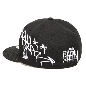 NE Graohic 59Fifty New Era Black - Cappellino con Visiera Nero 60595333 . NEW ERA 
