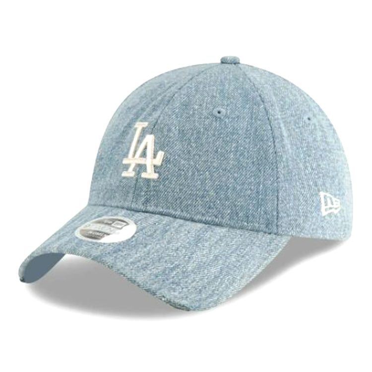 Female Acid Denim 9Twenty Los Angeles Dodgers Pab / White - Cappellino con Visiera Blu 60595376 . NEW ERA 