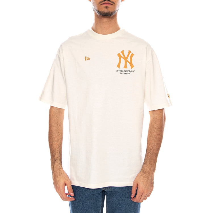 MLB Baseball Graphic OS Tee New York Yankees OFW - Maglietta Girocollo Uomo Bianca 60667854 . NEW ERA 