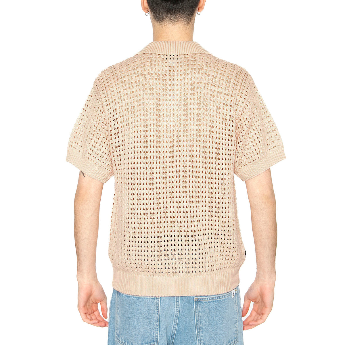 Obey Kody Polo Pale Pink - Polo in Maglia Rosa Uomo 151000104-PPN . OBEY 
