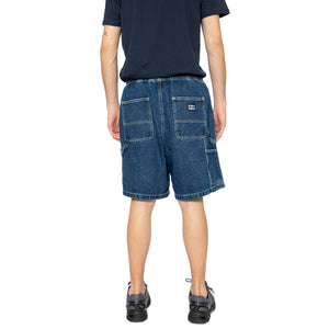 Easy Denim Carpenter Short Stone Wash Indigo - Bermuda Uomo Blu 172120079-STN . OBEY 