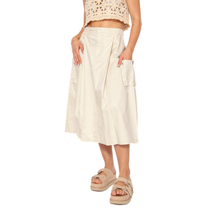 Surface Cargo Skirt Silver Birch - Gonna Beige 411550124-SBR . OBEY 