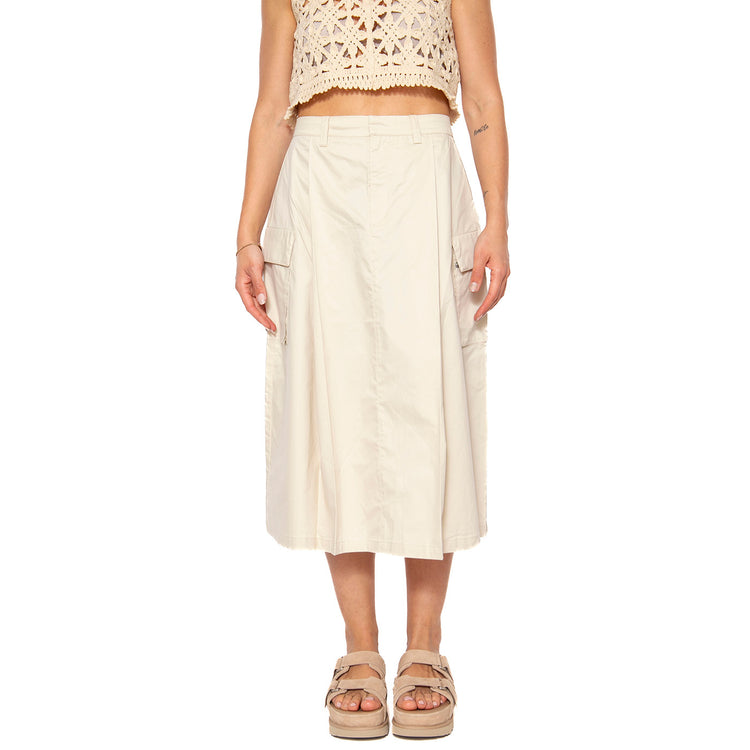 Surface Cargo Skirt Silver Birch - Gonna Beige 411550124-SBR . OBEY 