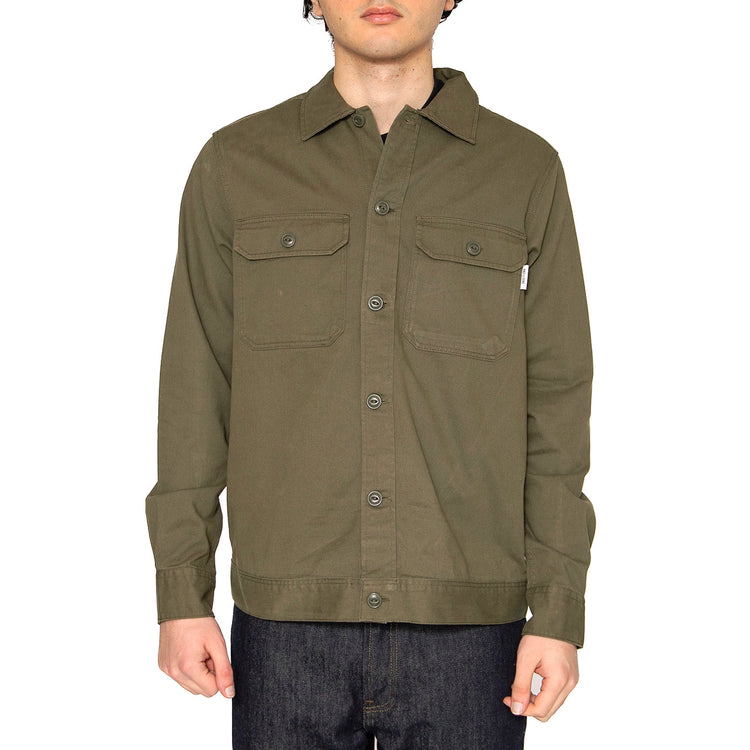 Onssilvio LS Pocket Overshirt Olive Night - Camicia Uomo Verde 22022442-OLIVE . ONLY & SONS 