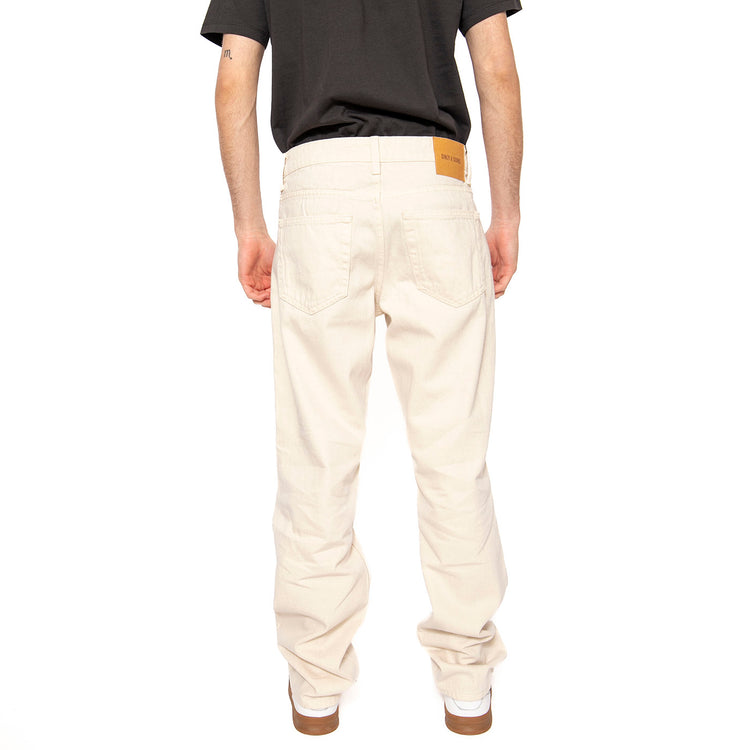 Edger Straight Ecru 5917 Pim Denim Noos Ecru - Pantaloni Denim Jeans Uomo Beige 22025917-4191811 . ONLY & SONS 