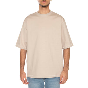 Ons Millenium Ova Tee Beige - Maglietta Girocollo Uomo Beige 22027787-BG . ONLY & SONS 