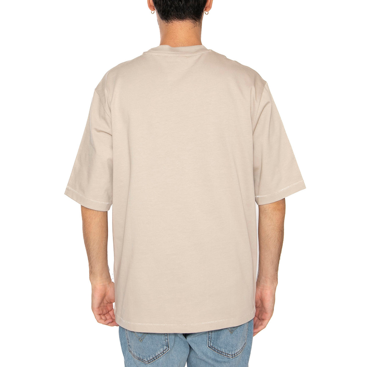 Ons Millenium Ova Tee Beige - Maglietta Girocollo Uomo Beige 22027787-BG . ONLY & SONS 