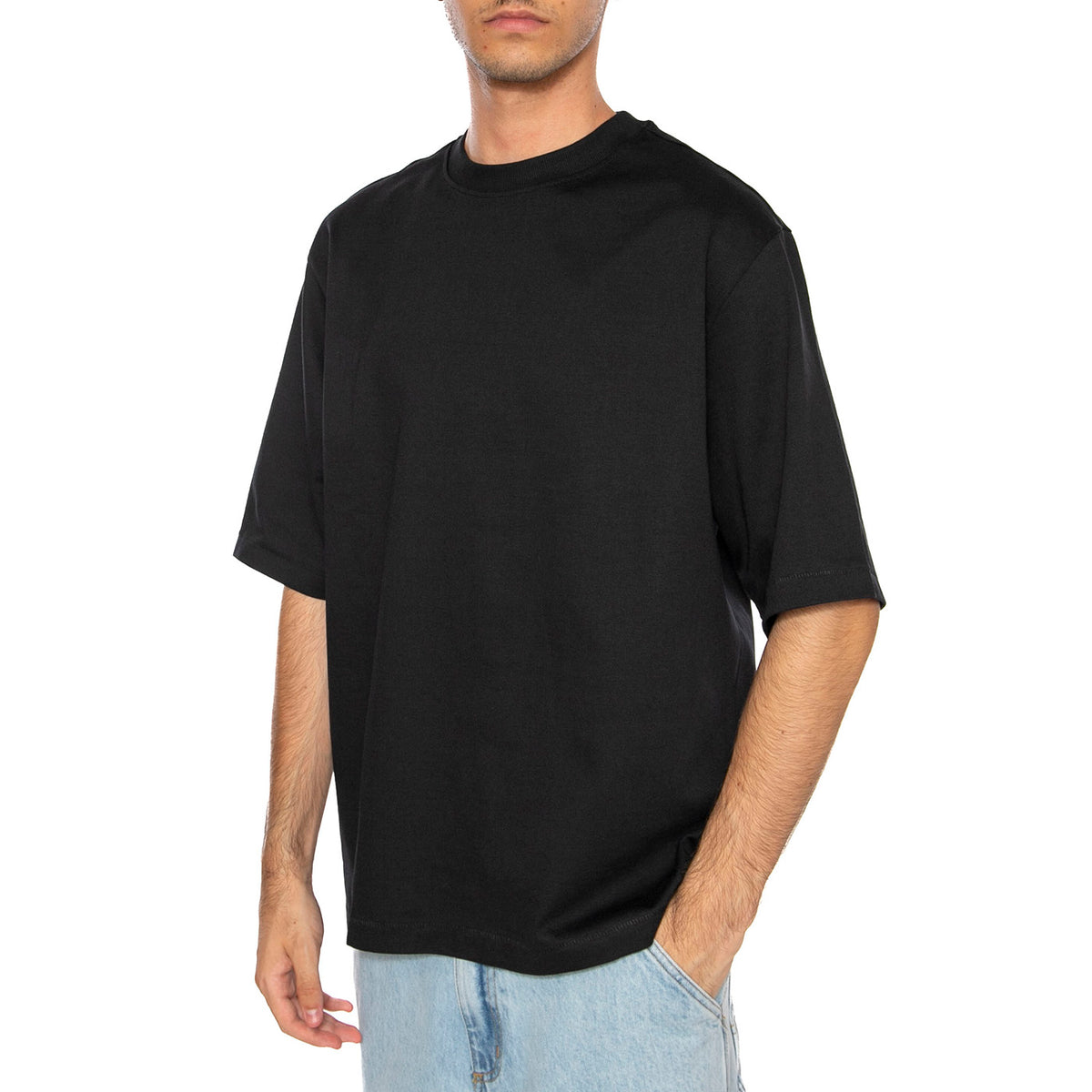 Ons Millenium OVZ Tee Noos Black - Maglietta Girocollo Uomo Nera 22027787-BLK . ONLY & SONS 